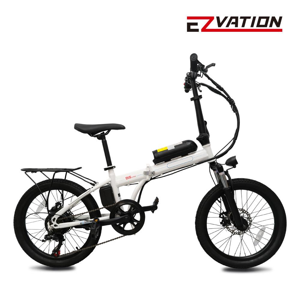 이지베이션 BS미니2 전기자전거 19kg 36V 500W 전기자전거 PAS전용 접이식 자전거