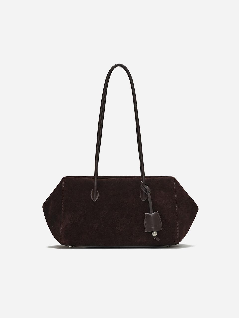 Lov Shoulder Suede Dark Brown