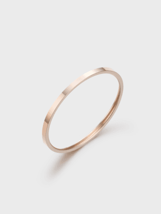 [14K] 플랫 평반지 (1mm)