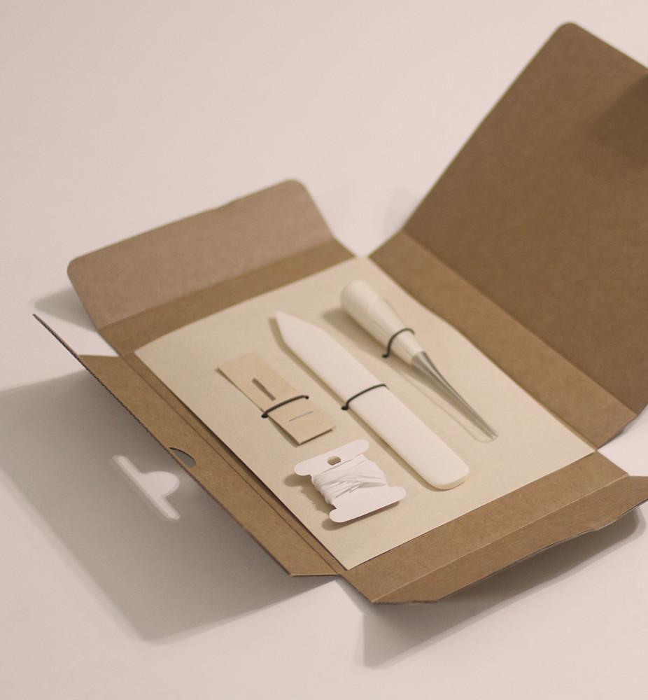 북바인딩 도구 세트 - 간단한 도구부터 시작하는 북바인딩 재료