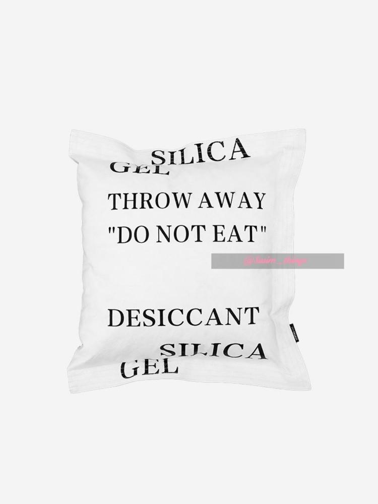 수심 Silicagel Cushion 실리카겔 쿠션 솜 미니멀 유니크 방부제 제습제 소파