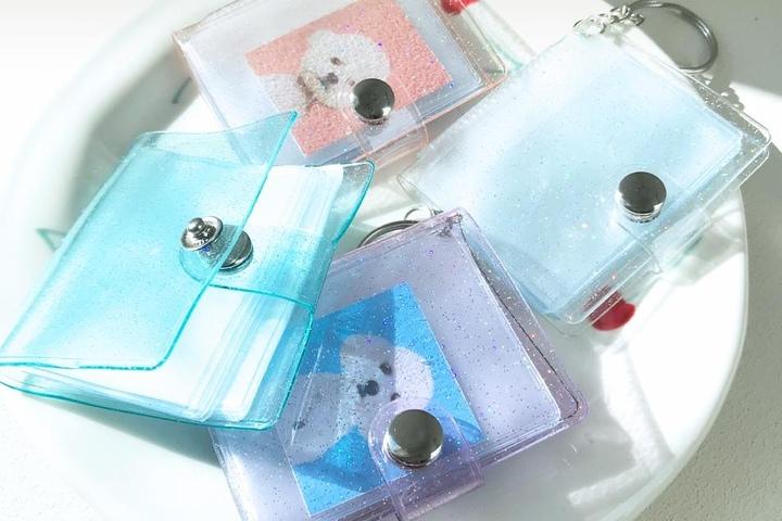 미니 증사 바인더 콜북 키링 4color