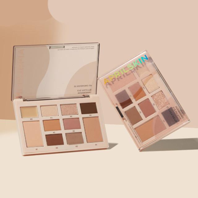 에이프릴스킨X인보라 넘버링 아이팔레트  웜쿨톤 선택 : 석플러스