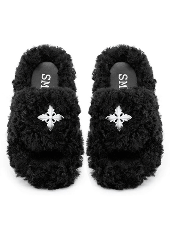 Flush Drag Flat Slippers