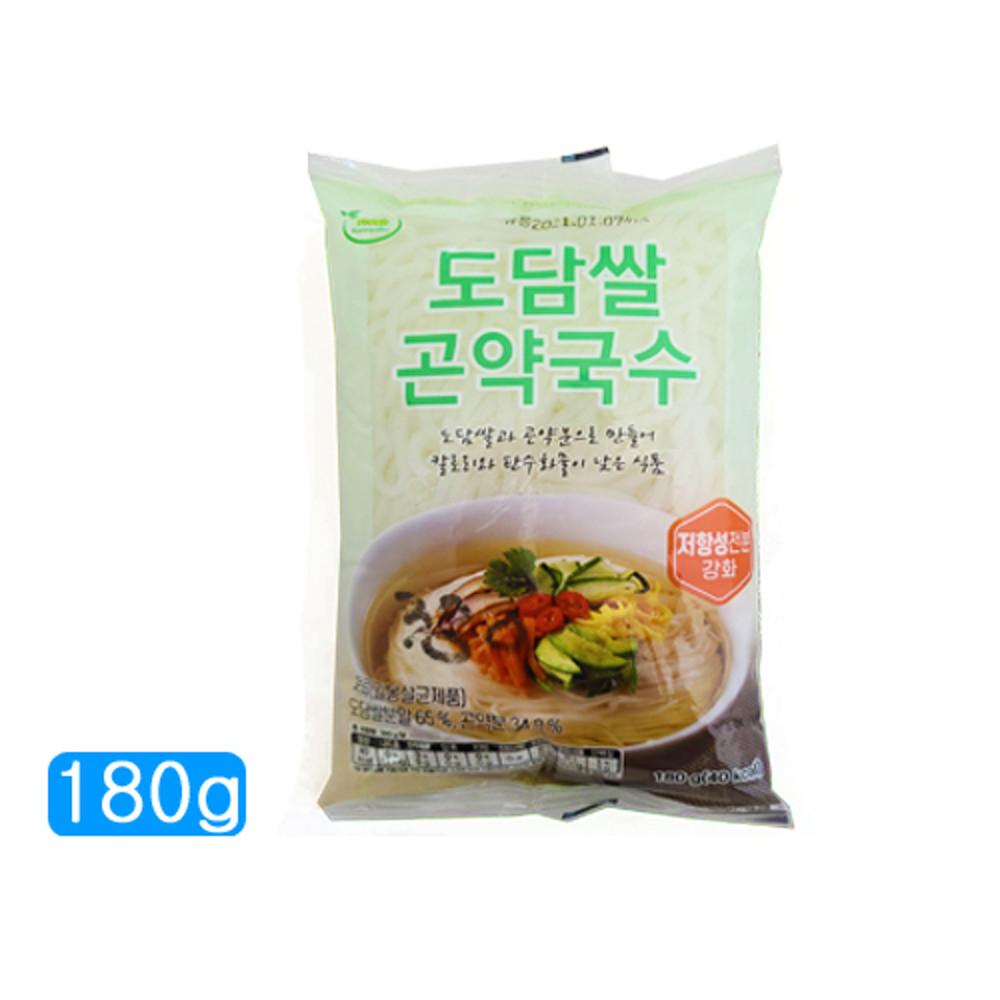 도담쌀 곤약국수 180g x 30개 100g당 22.8Kcal 곤약다이어트