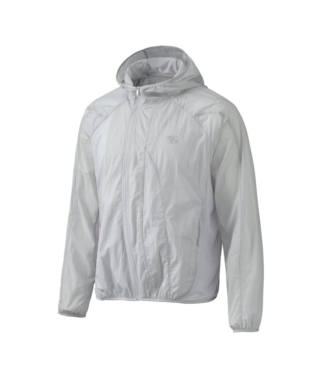 CROSSHAIR MESH JACKET [LIGHT GREY]