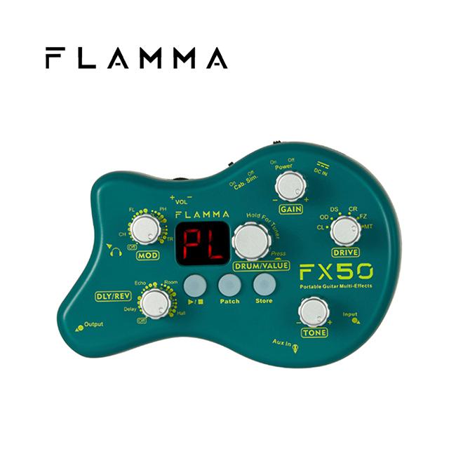 Flamma - FX50 / 포터블 멀티이펙터 (Green)