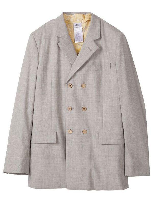 SOUVENIR 오버사이즈 더블 자켓