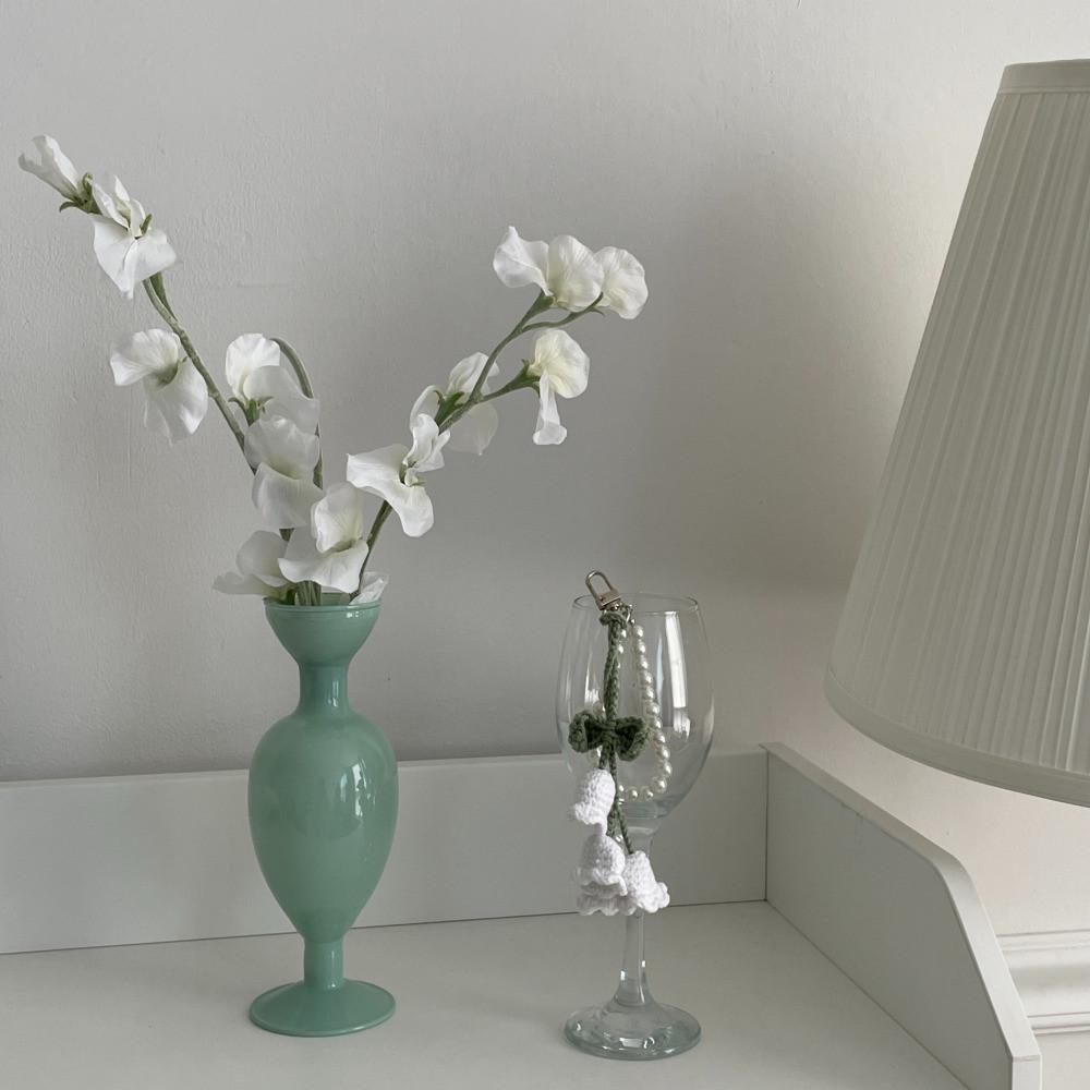 메종드슈슈 파스텔 오팔린 글라스 화병 인테리어 소품 꽃병 오브제