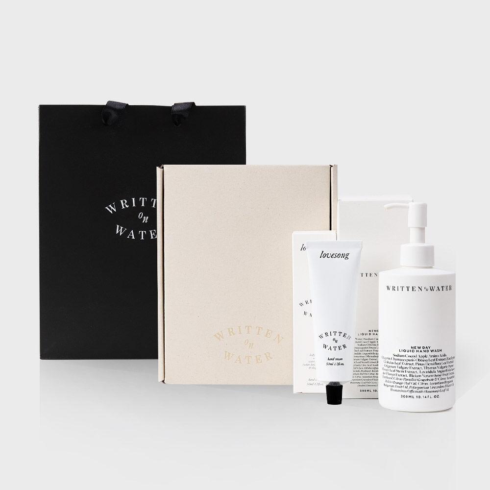 러브송 핸드케어 세트 (뉴데이핸드워시 + 러브송 핸드크림)