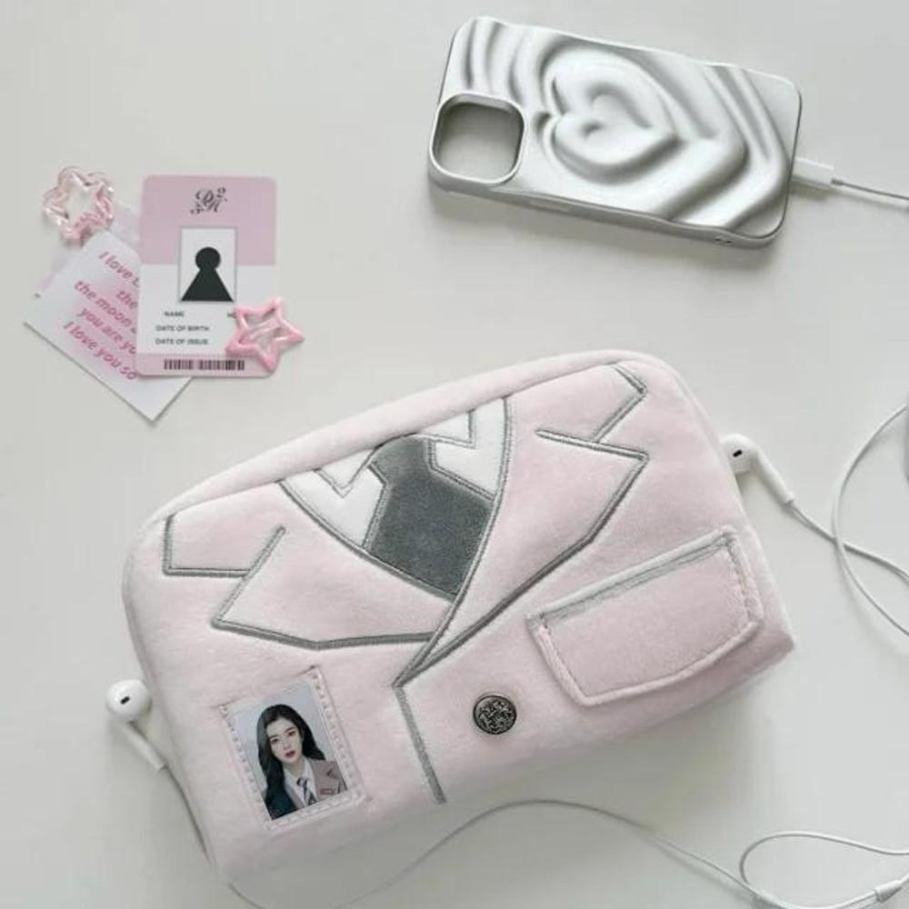 수심 Uniform Pouch(2 color) 유니폼 파우치 교복 가방 키치 유니크 필통