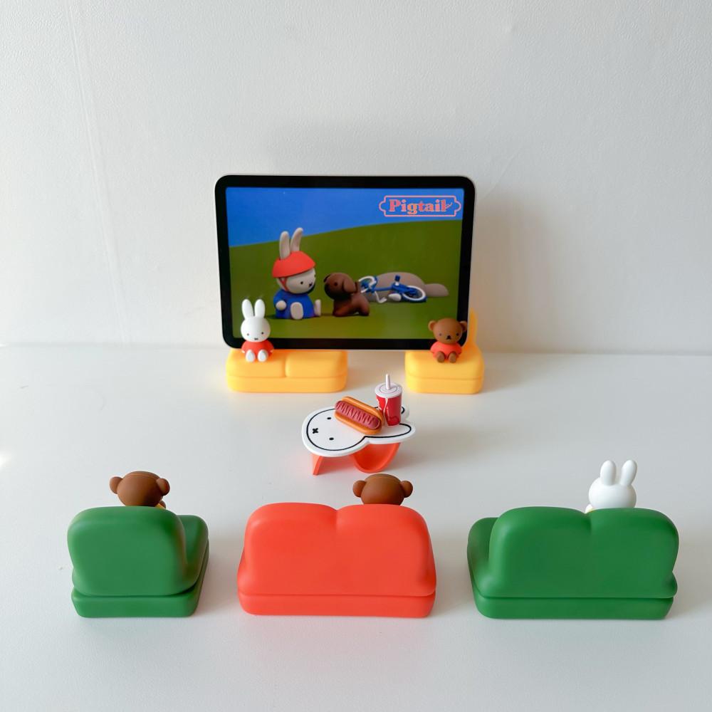 [미피굿즈] 미피 랜덤 뽑기 핸드폰 명함 정리 miffy 굳즈 차량소품 진열대