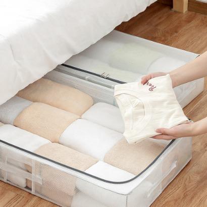 메쉬 언더베드 리빙박스