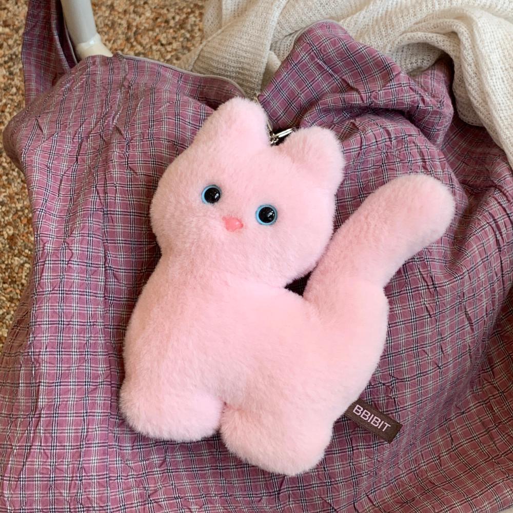 Kitty fork doll keyring pink 키티포크 인형키링 핑크 : 삐빗