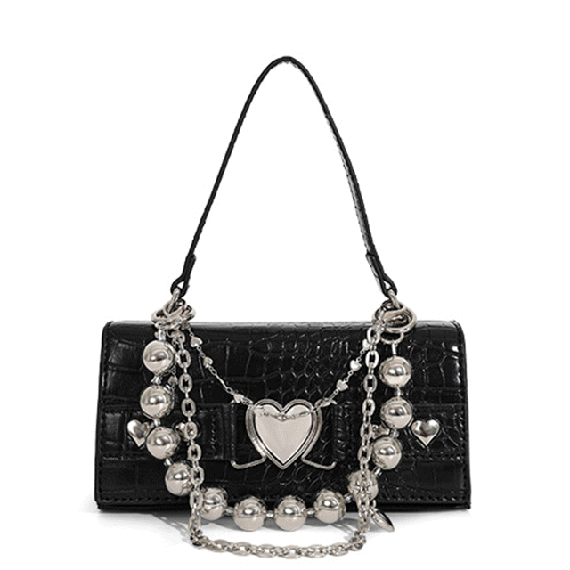 [하이틴] 루루 투웨이 하트 글램 체인 크로스백