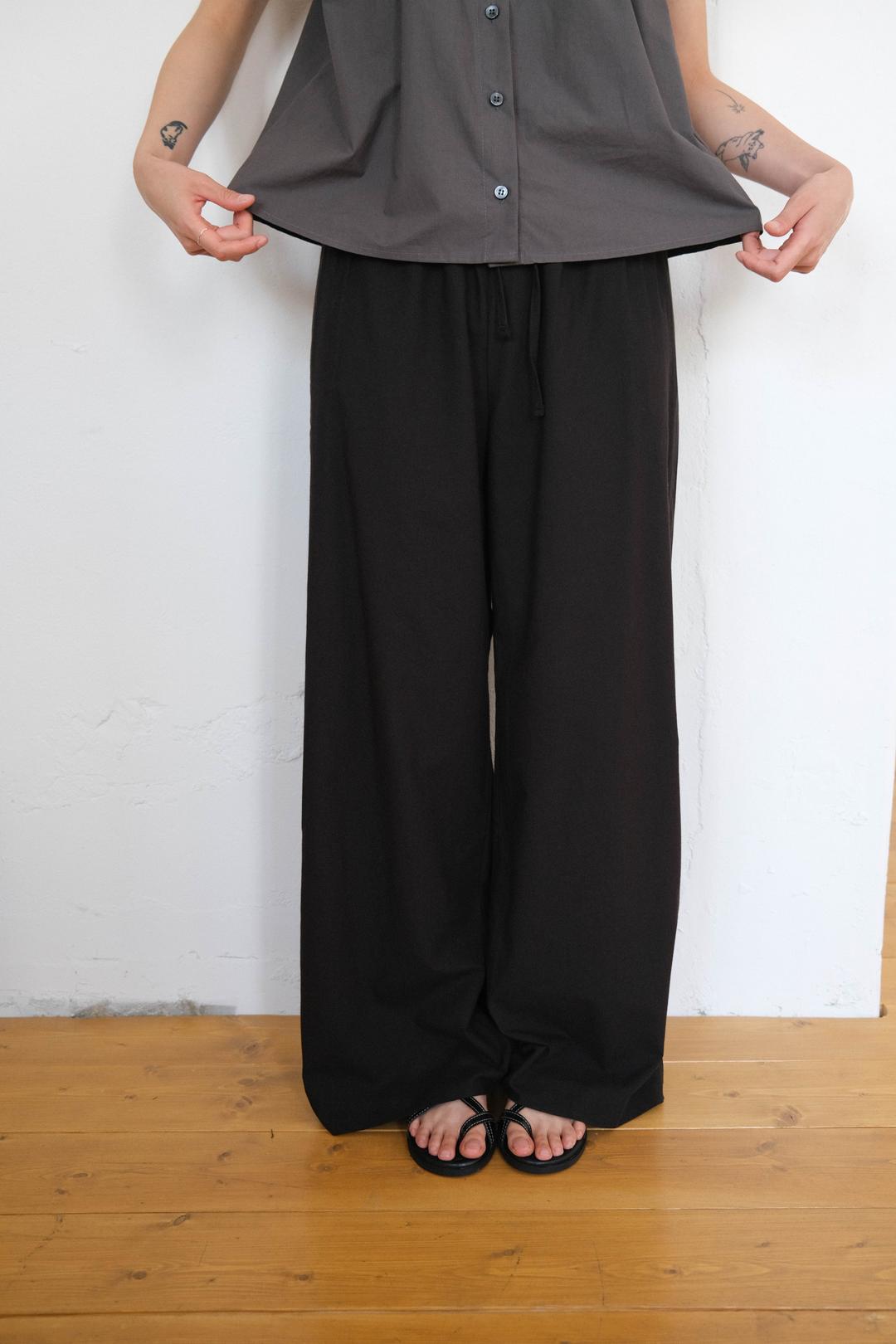 Soft cotton banding pants