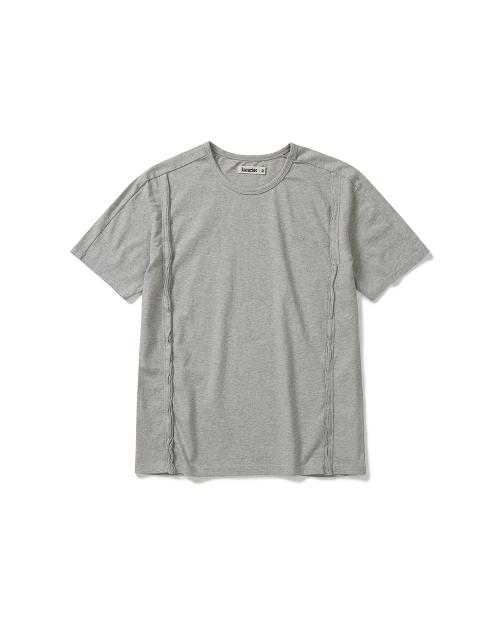 Fiddlehead half T-shirts / Melange gray