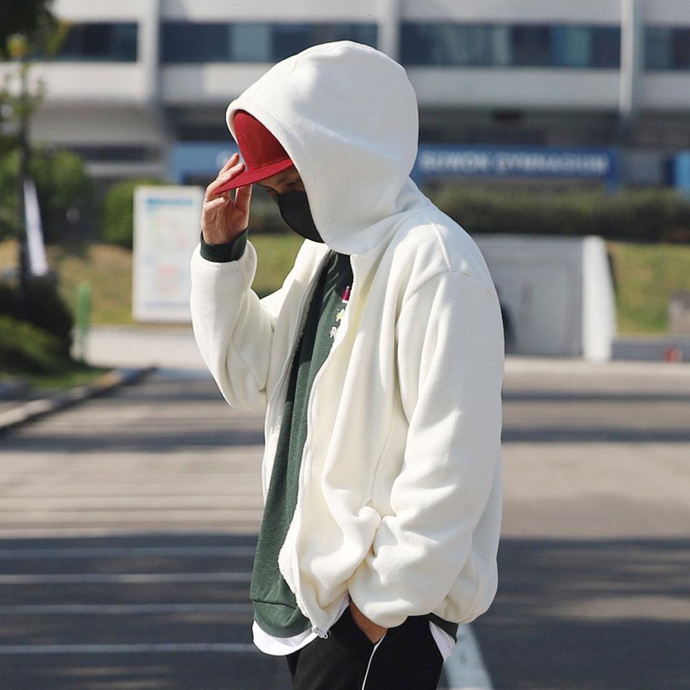 웜플리스 양털 후드집업/DFLT703