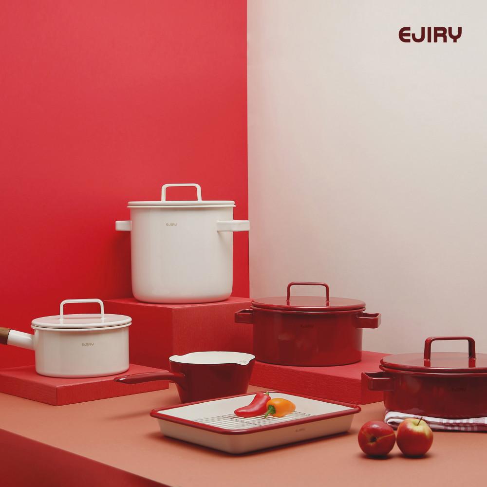 에지리 노르딕안단테 인덕션 법랑 냄비세트 7종 인덕션용 신혼냄비세트