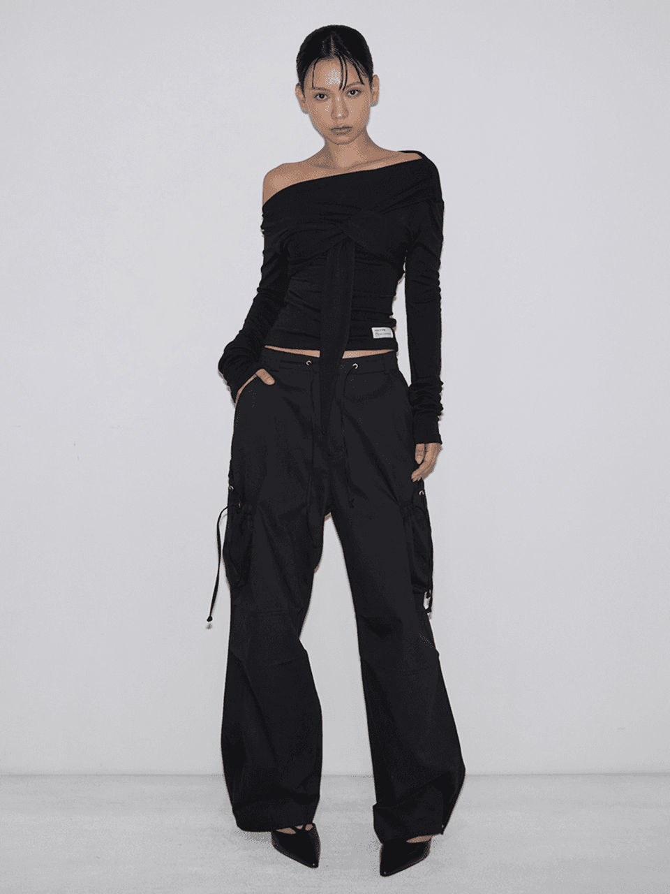 Nomadic String Cargo Pants (black)