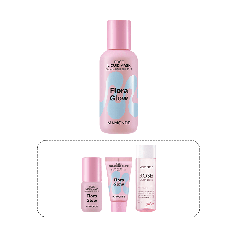 NEW 플로라글로우 로즈 리퀴드 마스크 80ml