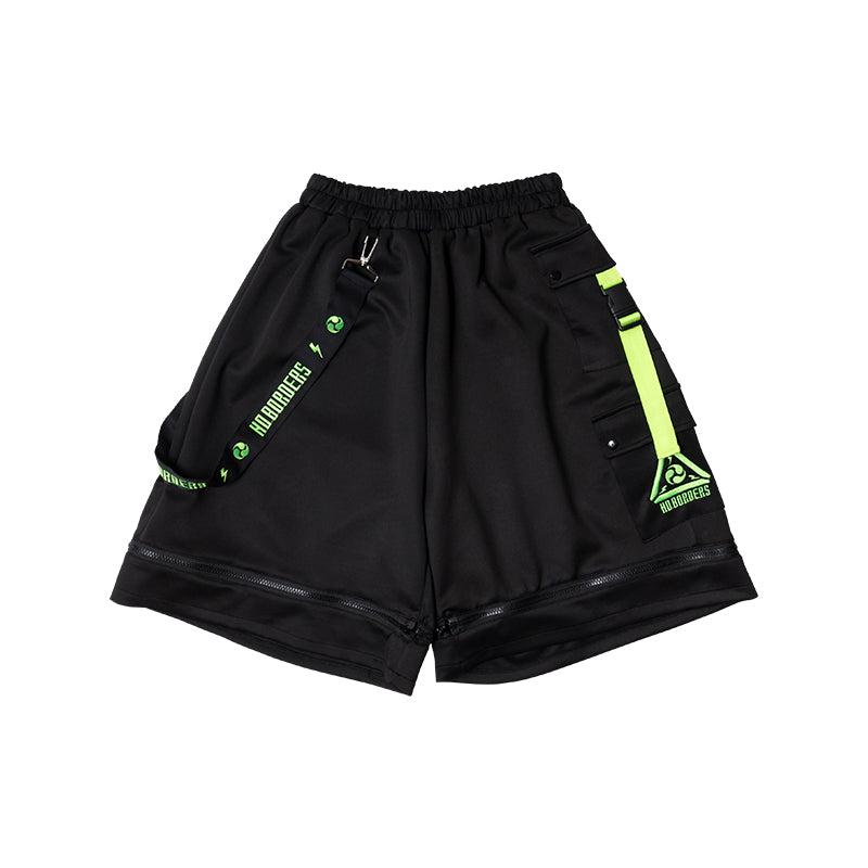 Uzurai Half Pants - GREEN / ONE SIZE