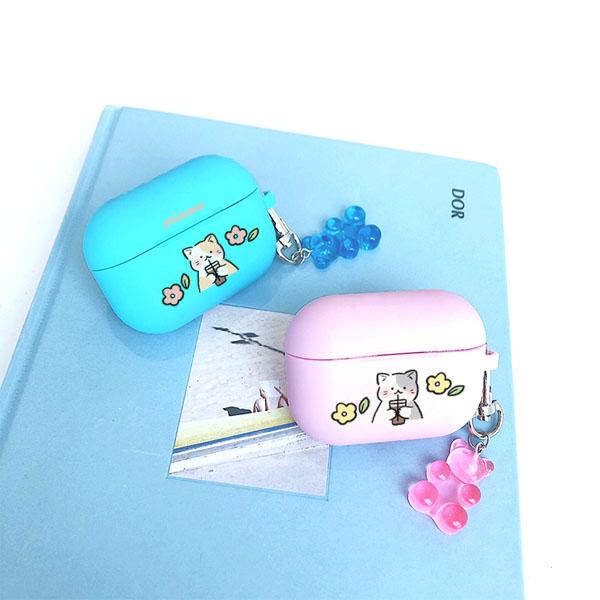 율율 봄냥이 에어팟프로케이스