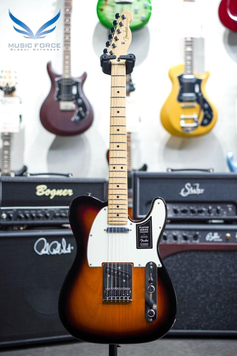 Fender Mexico Player Series Telecaster-3TSB w/Maple Fingerboard (신품) 펜더 멕시코 플레이어 텔레캐스터 - MX22099644