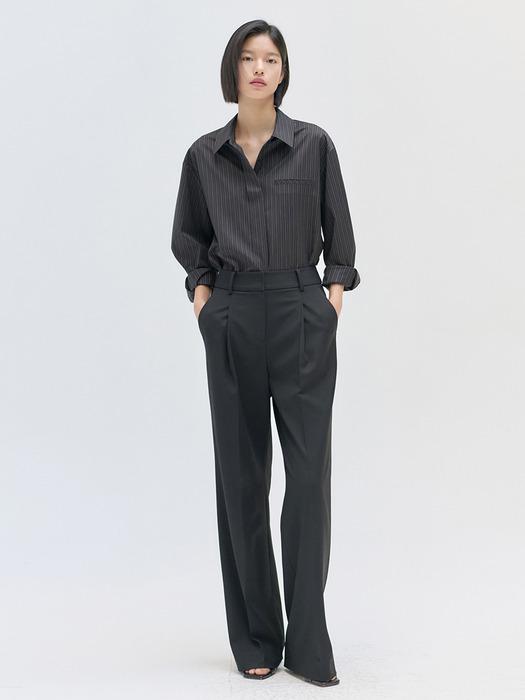 25SN new wide pants [BK]