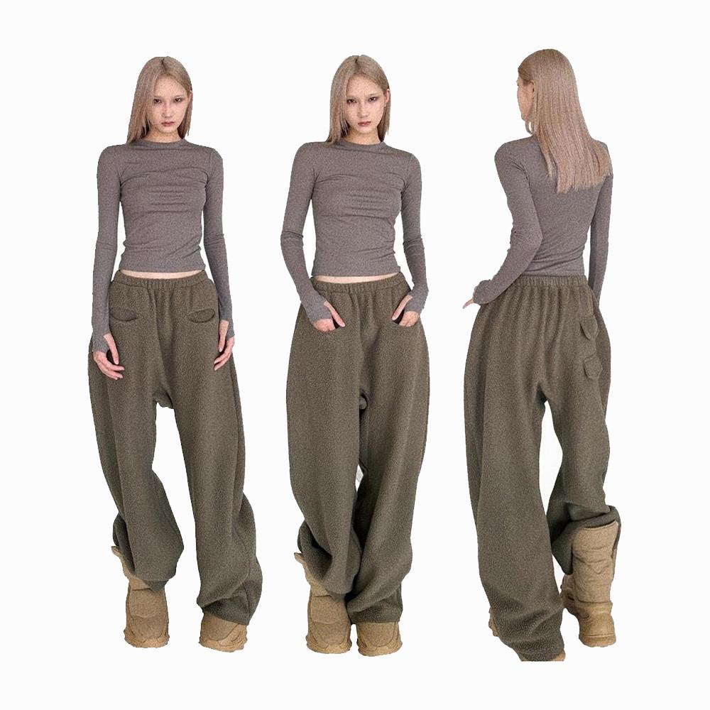 Lambs Fleece Sweat Pants / 램스 뽀글이 스웻 팬츠