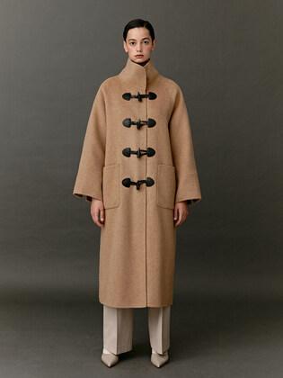 TWF CAMEL HAIR DUFFLE COAT [HAND MADE]_2COLORS