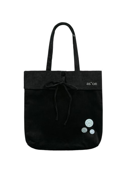 OLGA CORDUROY BAG / BLACK