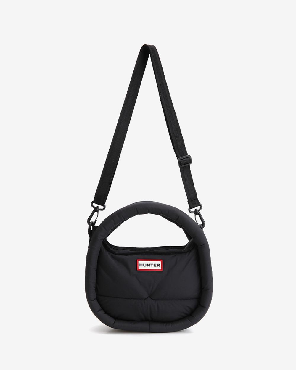 [UNISEX] 프레임드 푸퍼 미니 호보 - 블랙 UBX3711KBMBLK