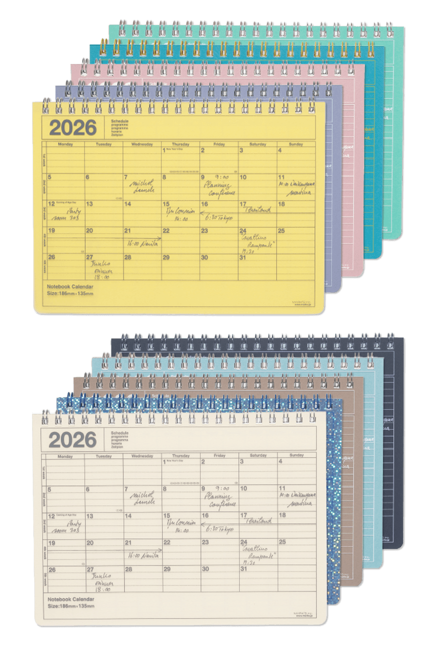 캘린더 노트 2026 Notebook Calendar M - B5