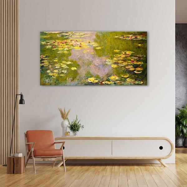 원화사이즈 클로드 모네 캔버스 명화액자 수련 1919