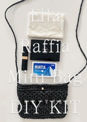 Ella Raffia Mini Bag DIY KIT
