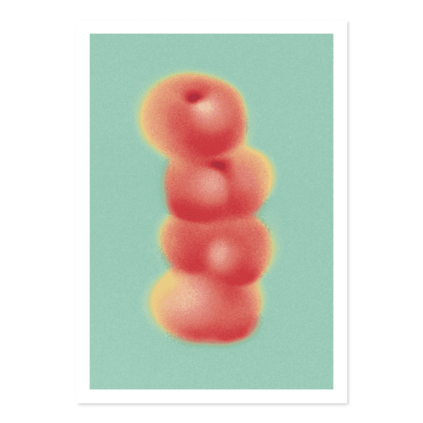 [기묘] Donut Peaches 포스터 - A3