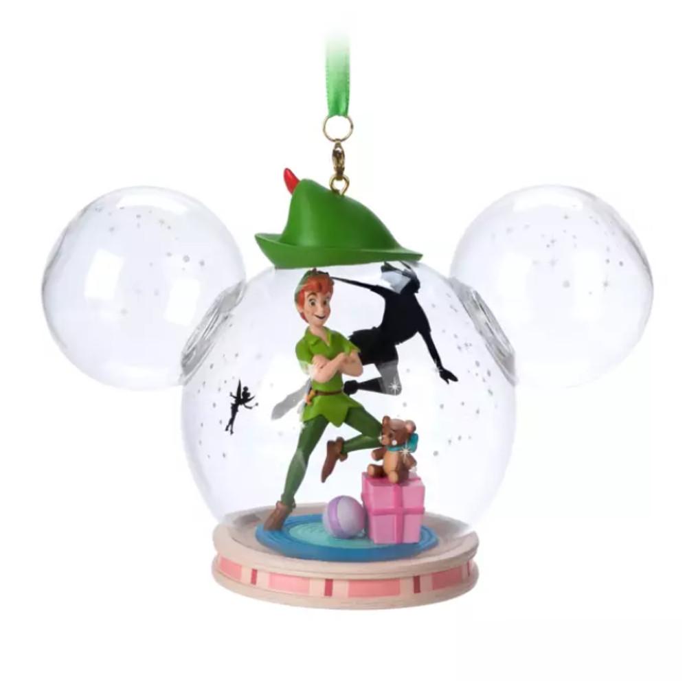 2022 디즈니 피터팬 글래스 돔 오너먼트 Peter Pan Glass Dome Sketchbook Ornament