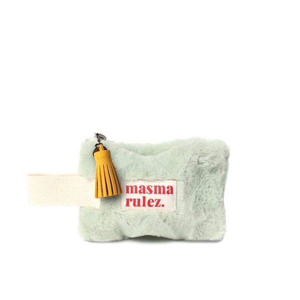 마스마룰즈 미니 스트랩 파우치 _ Bodry 파스텔 그린