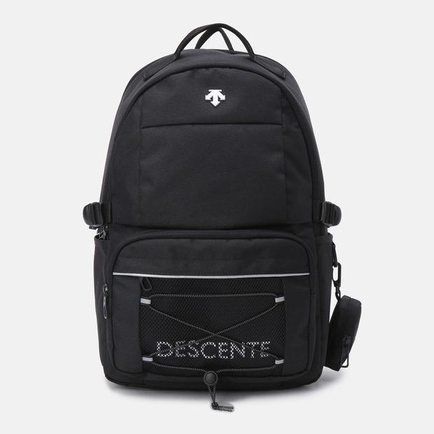 [24SS]  저용량 메쉬포켓 백팩 (20L) / BLACK