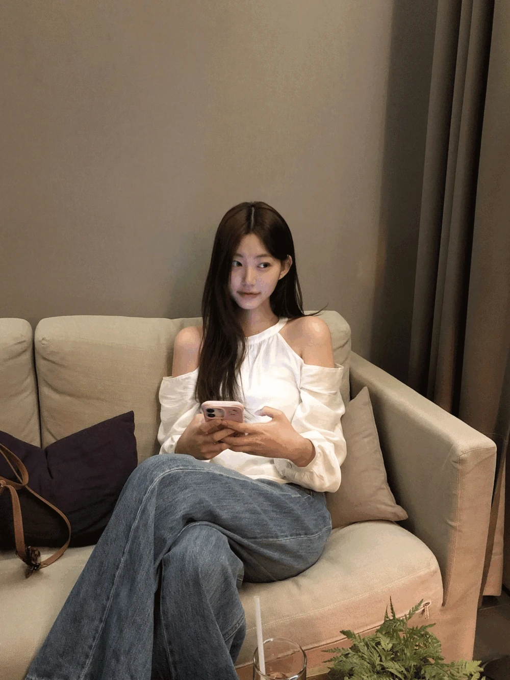 섹션 와이드데님