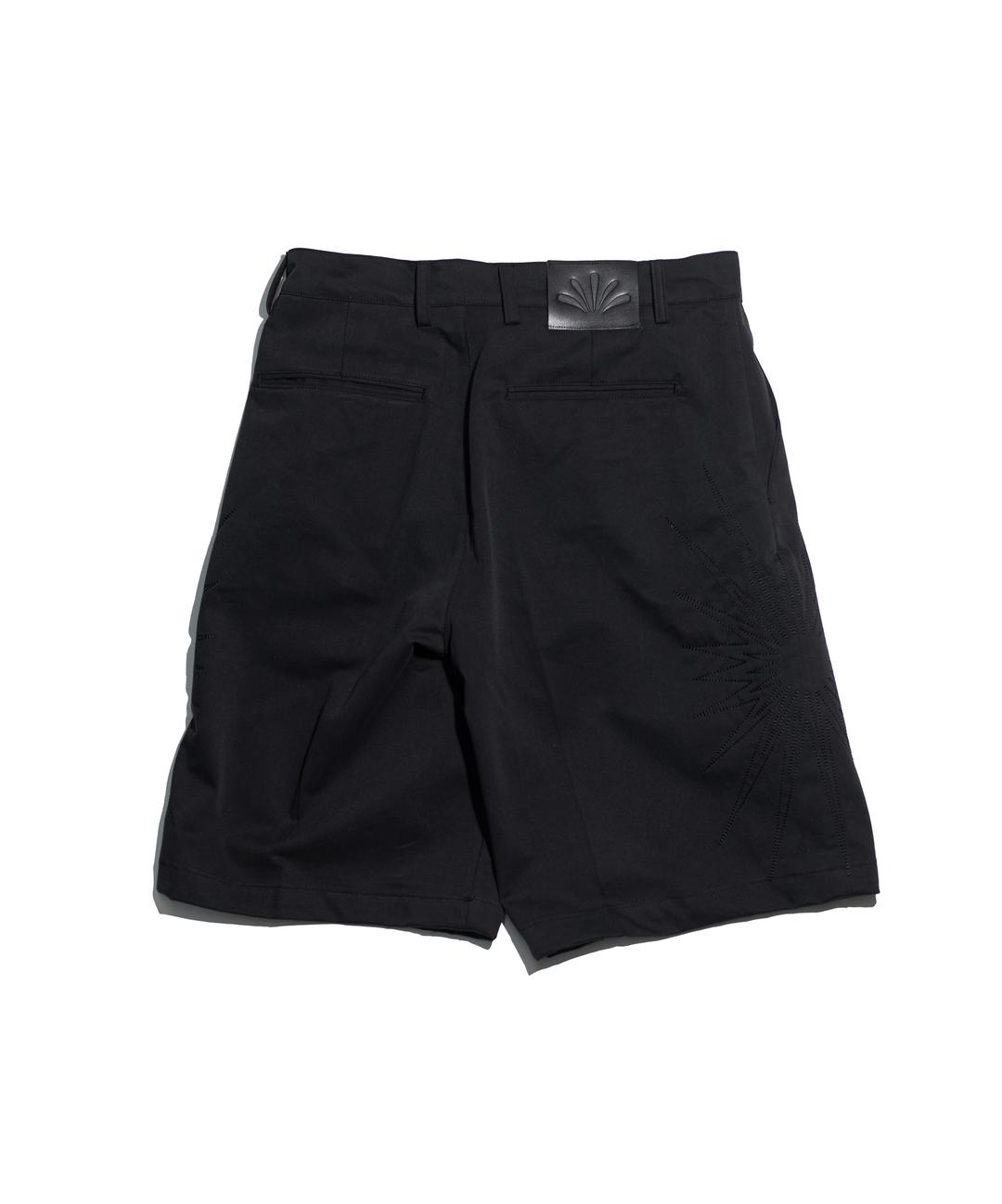 Chino Western Shorts [ Black ]