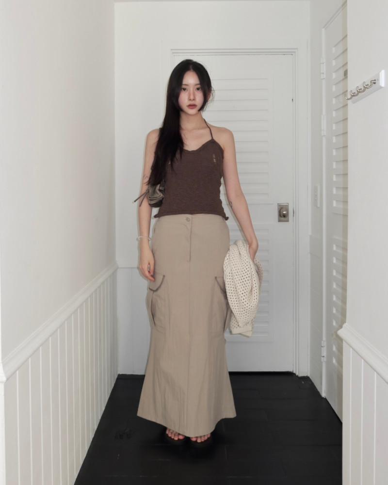 CARGO MERMAID SK 카고 머메이드 스커트 (2COLOR)