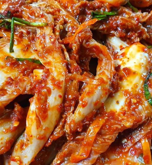🔥국산고춧가루100%🔥🔵알배기배추겉절이김치1kg