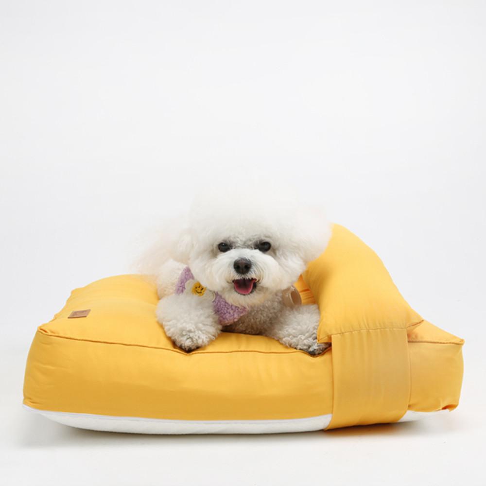 펫블링 먼지안붙는 진드기방지 비비드 강아지 마약방석(솜포함구성) M(60x60cm) 마이크로화이버솜