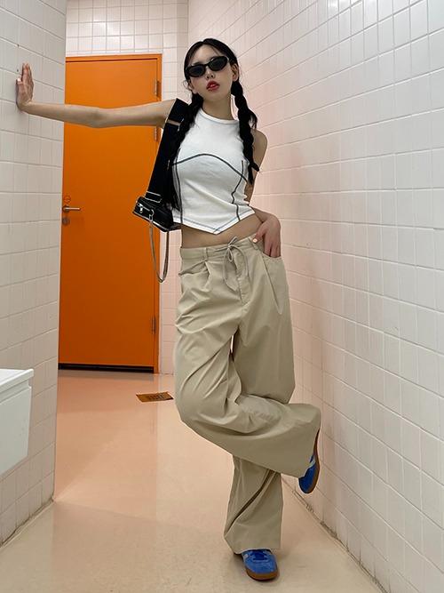 [UNISEX] SUMMER NYLON PANTS(3colors)