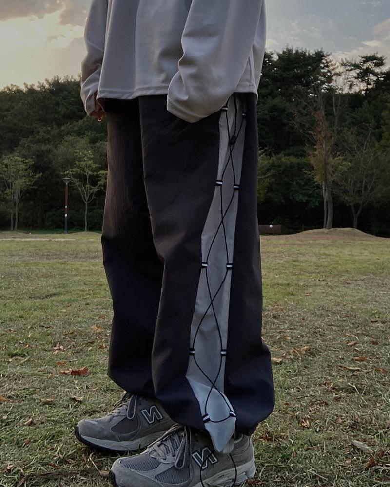[남녀공용] 크로스 트랙 나일론 팬츠