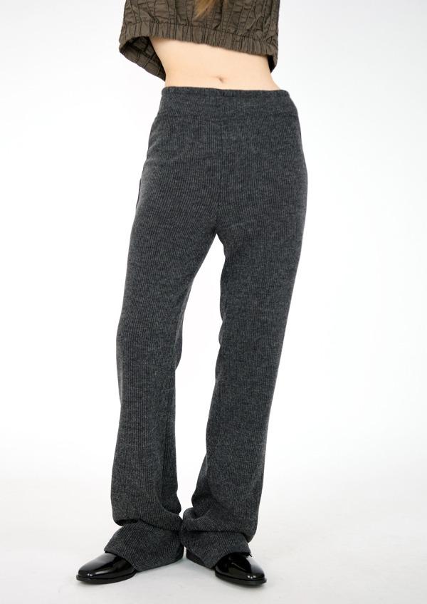 니트 부츠컷 팬츠(3color)