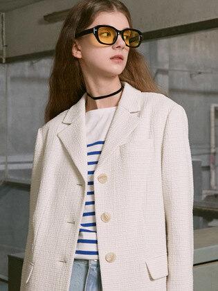 Single Tweed Jacket_BG