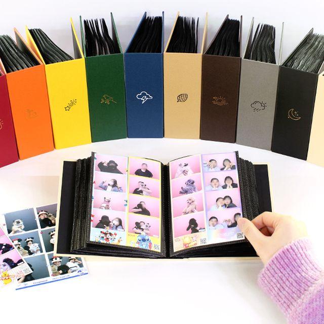 디자인웁스 모멘트V1 네컷 포켓식 100매 포토앨범 2개세트